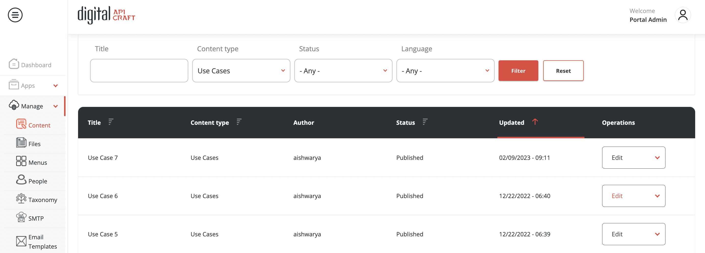 Edit Use Cases