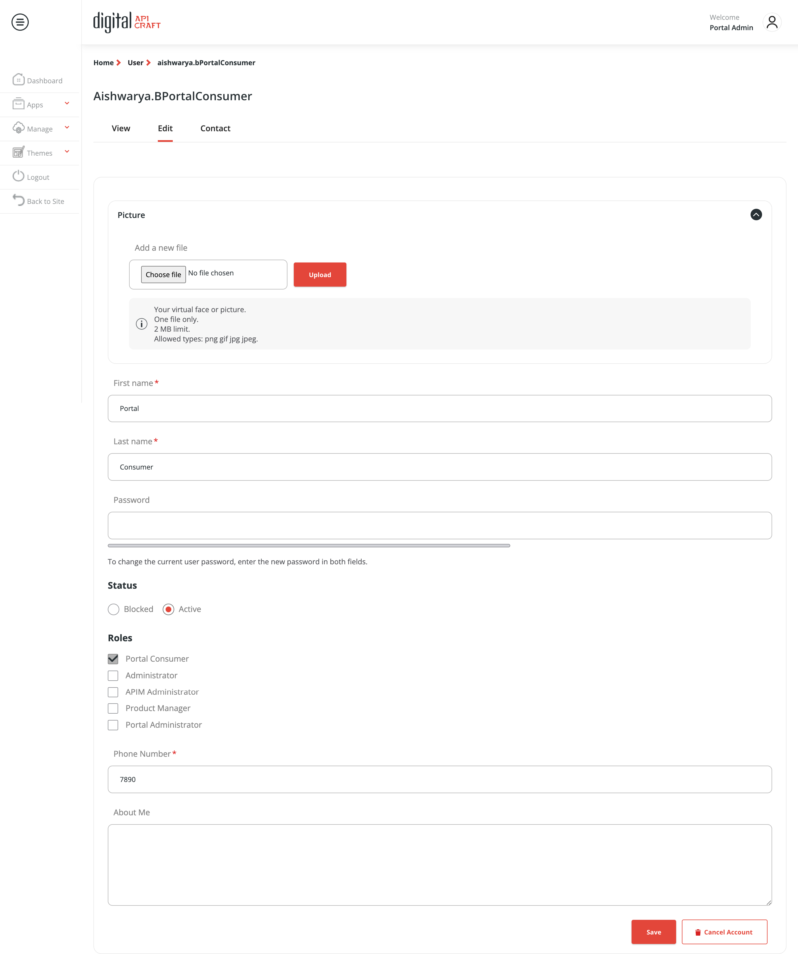 cancel account